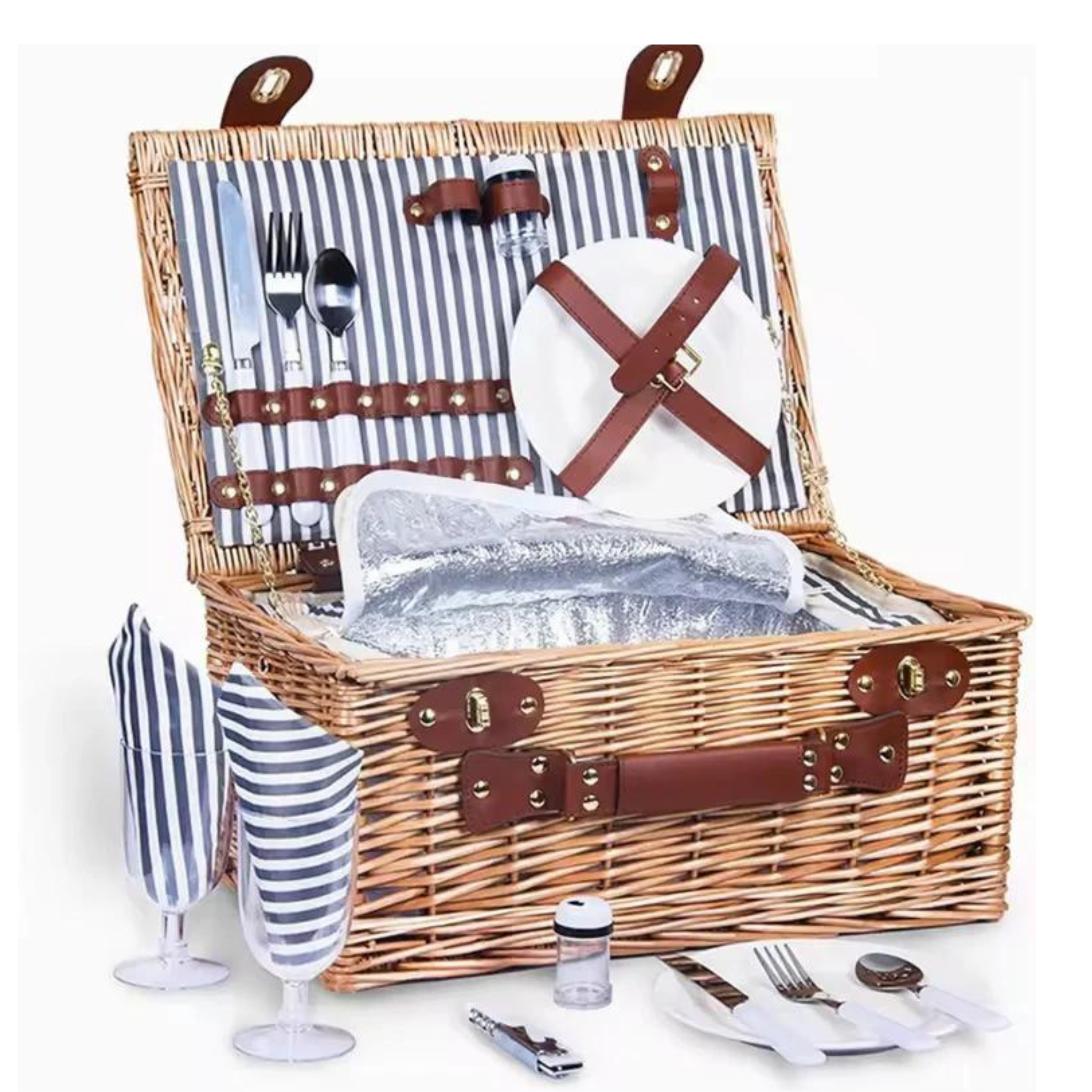 Wicker Picnic Basket